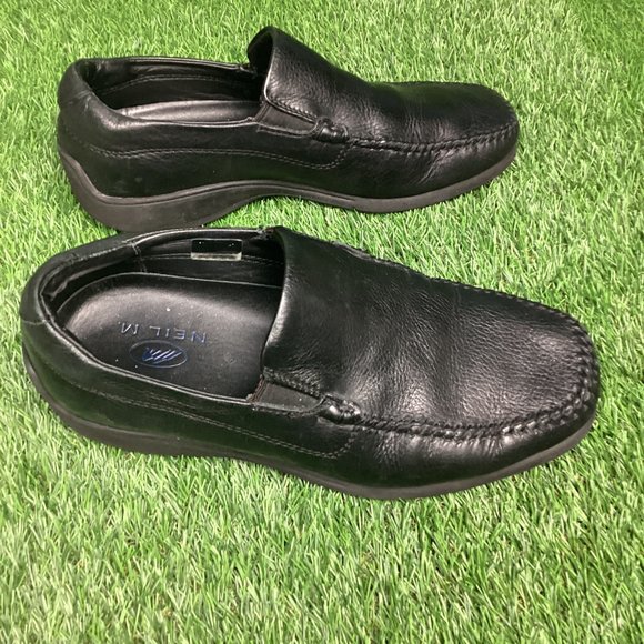 NEIL M Loafers Black Leather 8.5 main image 6